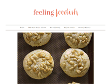 Tablet Screenshot of feelingfoodish.com